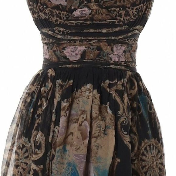 💋 Bebe Black Cocktail Short Dress M new RARE 💋 - Picture 6 of 16